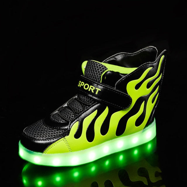 Fire LED Shoes