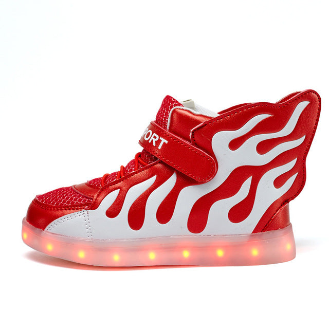 Fire LED Shoes