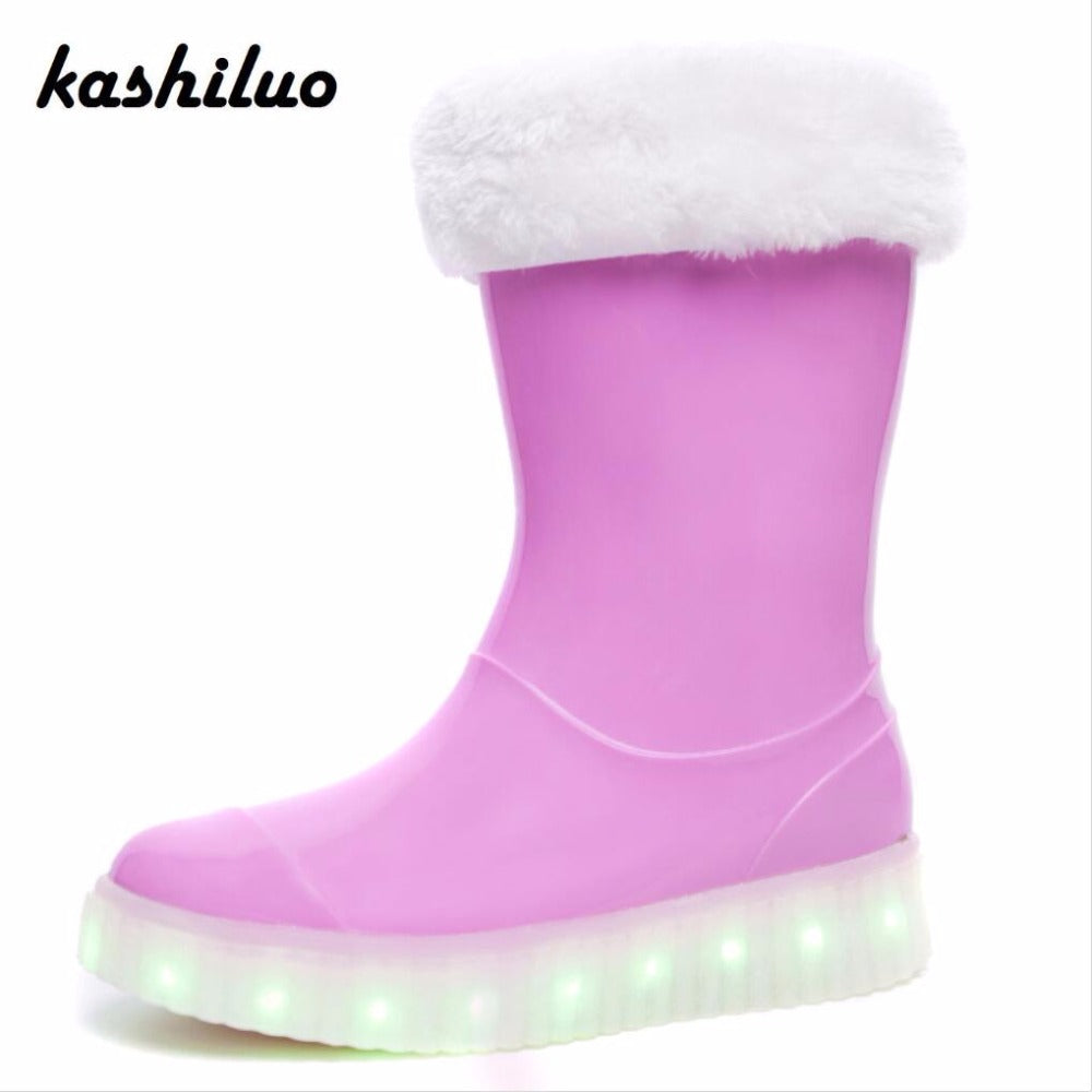 LED lighted Rain Boots