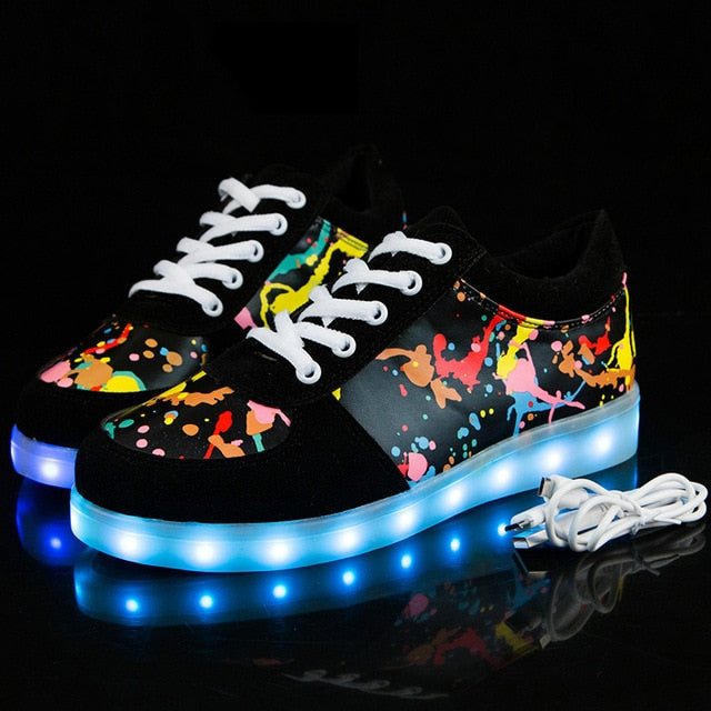 Colourful LED Sneakers